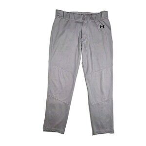 Under Armour Utility Baseball Pants Mens XL Gray 37x32